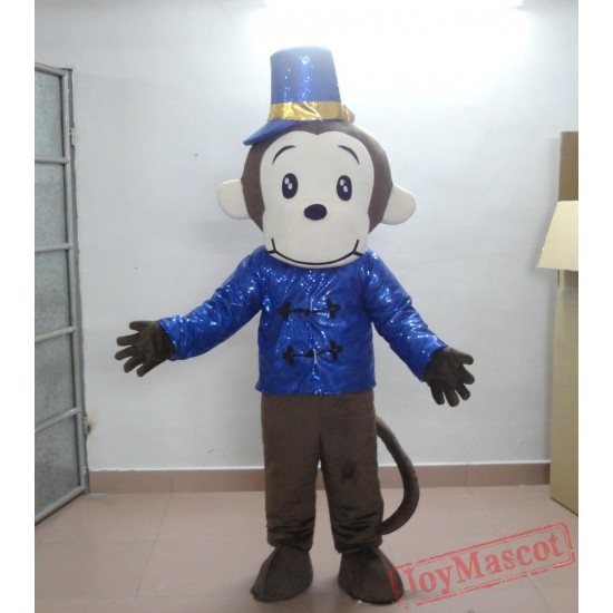 Adult Animal Monkey Mascot Costume