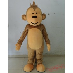 Adult Monkey Mascot Costume