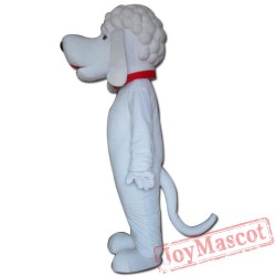 Adult Poodle Mascot Costume