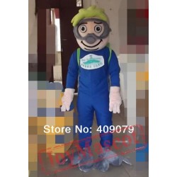 Handmade Cool Adult Diver Mascot Costume