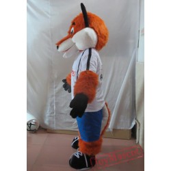 Sports Style Fox Mascot Costume Adult Fox Mascot