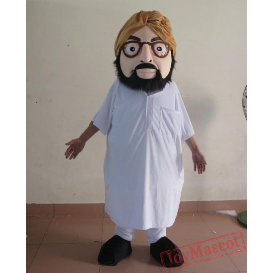 Arabic Arab People Mascot Costume For Adult