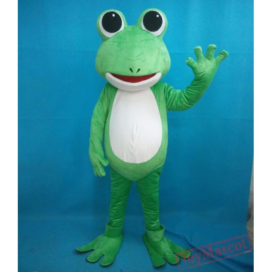 Green Frog Mascot Costumes For Adult