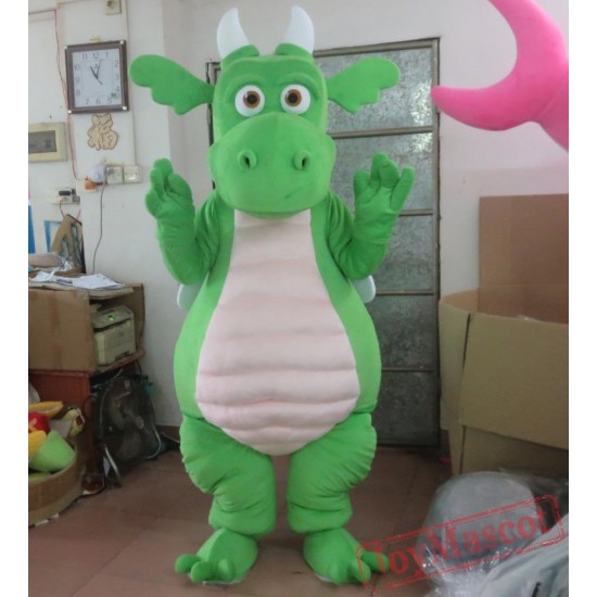 Green Adult Dinosaur Mascot Costume Adult Dinosaur Costumes
