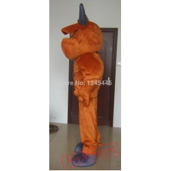 Plush Material Adult Muscle Bull Costume Muscle Bull Mascot Costume