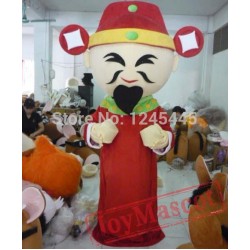 Adult God Of Fortune Costume The God Of Fortune Mascot