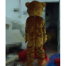 Dark Brown Bear Mascot Costume Adult Bear Costume