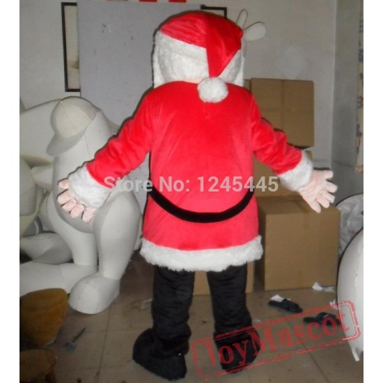 On Christmas Santa Claus Costume Adult Santa Claus Costume