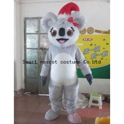 Happy Christmas Koala Mascot Costume Adult Koala Costume