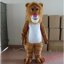 Red Nose Lion Costume Adult Lion Mascot Costume