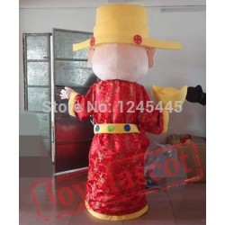 Adult God Of Wealth Mascot Costume The God Of Wealth Costumes
