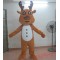 Happy Face Deer Mascot Costume Adult Deer Costume