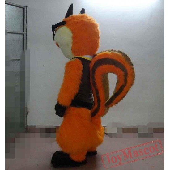 Ebullient Squirrel Mascot Costume for Adult