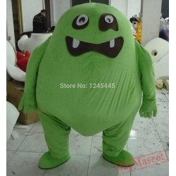 Green Monster Mascot Costume Green Monster Mascot For Adult