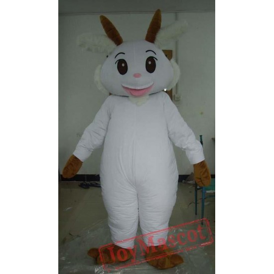 Happy Lamb Mascot Costume Adult Lamb Costume