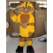 Funny Yellow Cat Mascot Costume Adult Cat Costume