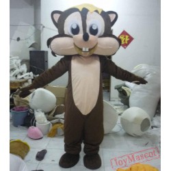 Smart Chipmunk Mascot Costume Adult Chipmunk Costume