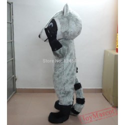 Fox Mascot Costume Adult Grey Fox Mascot For Adults