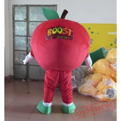 Adult Apple Costume Red Apple Mascot Apple Mascot Costume
