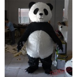 Plush Panda Mascot Costume Adult Plush Panda Costume