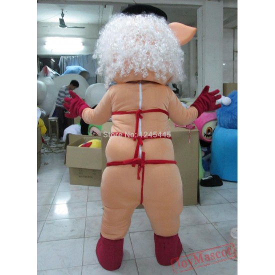 Adult Sexy Pig Mascot Costume