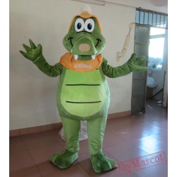 Plush Mascot Costume Adult Crocodile Costume
