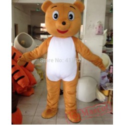 Laughing Bear Mascot Costume Adult Bear Costume