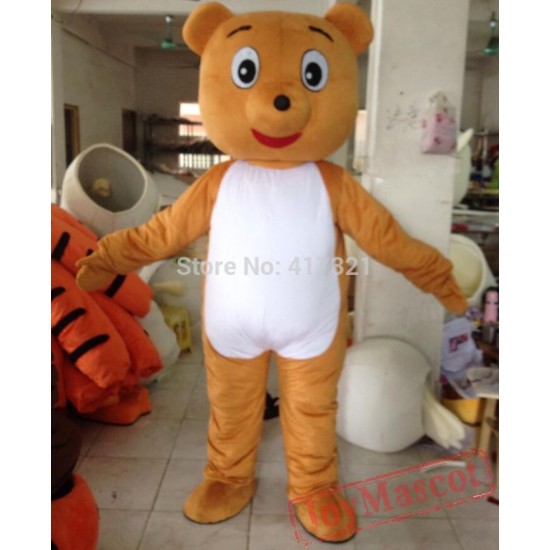 Laughing Bear Mascot Costume Adult Bear Costume