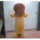 Bwron Furry Head Lion Mascot Costume For Adult