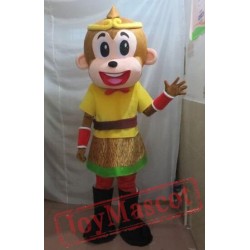 Cartoon Monkey King Mascot Costume Adult Monkey Costume