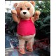 Plush Teddy Bear Mascot Costume