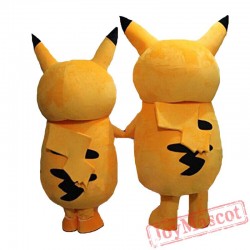 Pikachu Mascot Costume Cartoon Costume