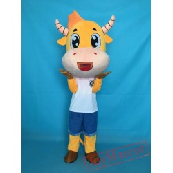 Cow Mascot Costume For Halloweens/Advertising