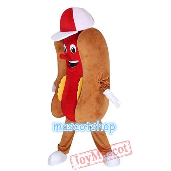 Hot Dog Mascot Costume Hotdog Sausage Mascot Costume