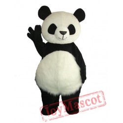 Time-Limited Crazy Long Hair Panda Bear Animal Cosplay Mascot Costumes
