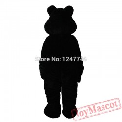 Black Bear Mascot Costume Funny Animal Bear Mascot