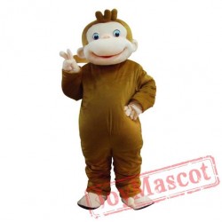 Curious Monkey Mascot Costumes Cartoon Costume