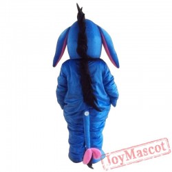 Adult Blue Eeyore Donkey Mascot Costume