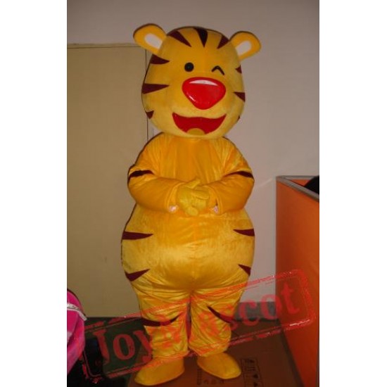 Africa Tiger Cartoon Mascot Costumes Gift Sport Football Customes
