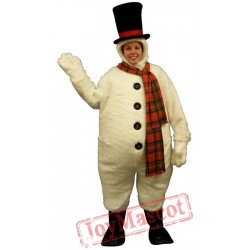Snowman Openface Walking Mascot Costumes Adults Christmas Cosplay