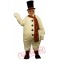 Snowman Openface Walking Mascot Costumes Adults Christmas Cosplay