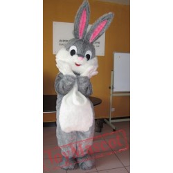 Gray Rabbit Mascot Costumes Halloween