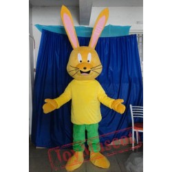 Long Ear Rabbit Mascot Costumes School Team Sport