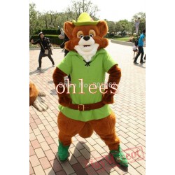 Robin Hood Mascot Costume For Adult Cartoon Animal