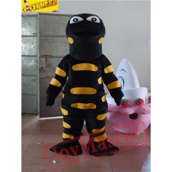 Black Dinosaur Cartton Mascot Costume