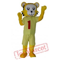 Sport Tiger Cartoon Mascot Costumes Gift Sport Football Customes