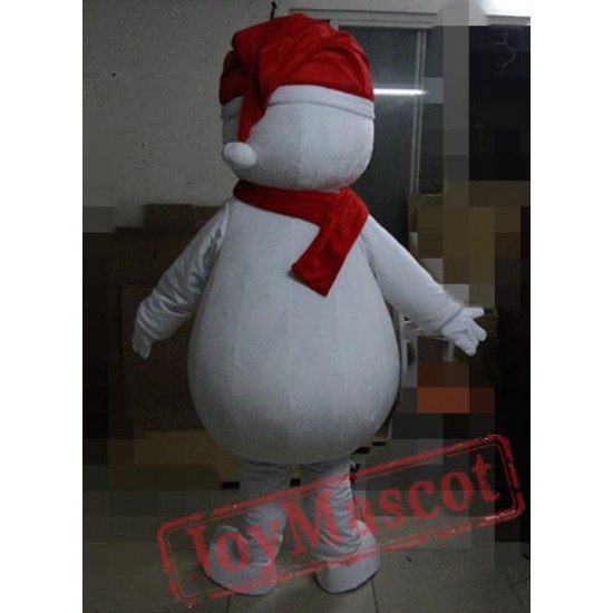 Christmas Snowman Mascot Costumes School Team Sport