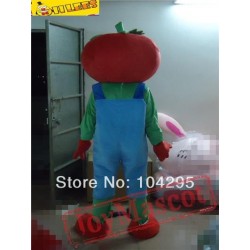Red Tomato Mascot Costume For Halloween