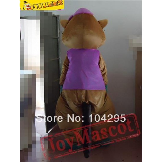 Fat Mouse Mascot Costume