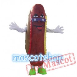 Adult Hot Dog Mascot Costume Hotdog Sausage Mascot Costume
